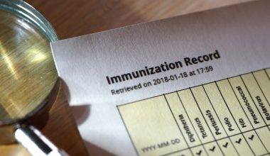 Immunization record