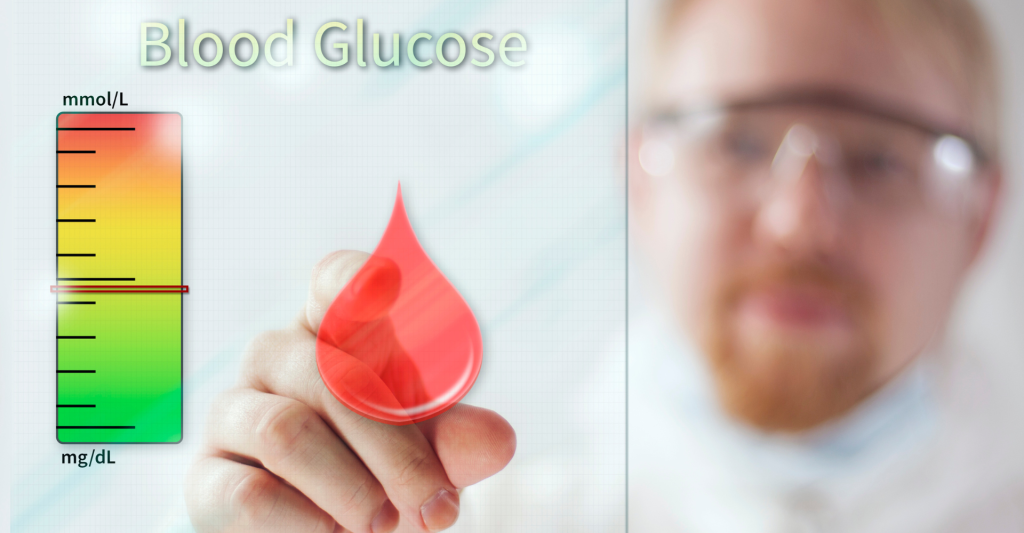 Diabetes blood glucose