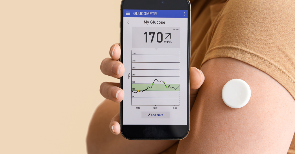 Continuous glucose metre