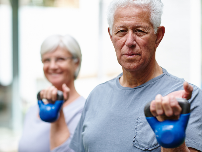 Older adults strength training